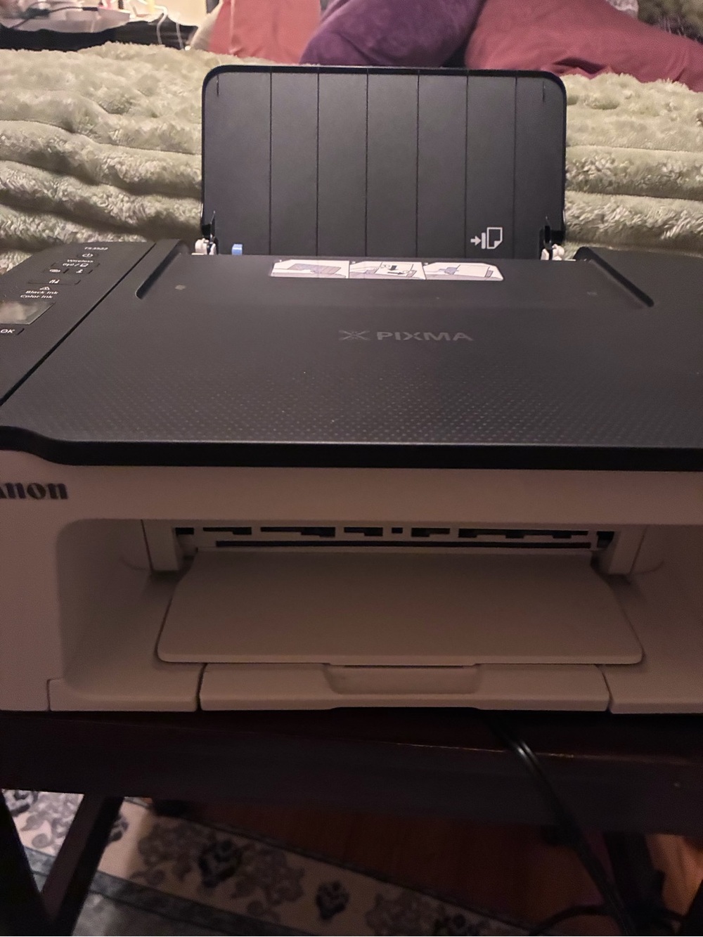 Canon PIXMA Black and White Compact Inkjet Printer never used.